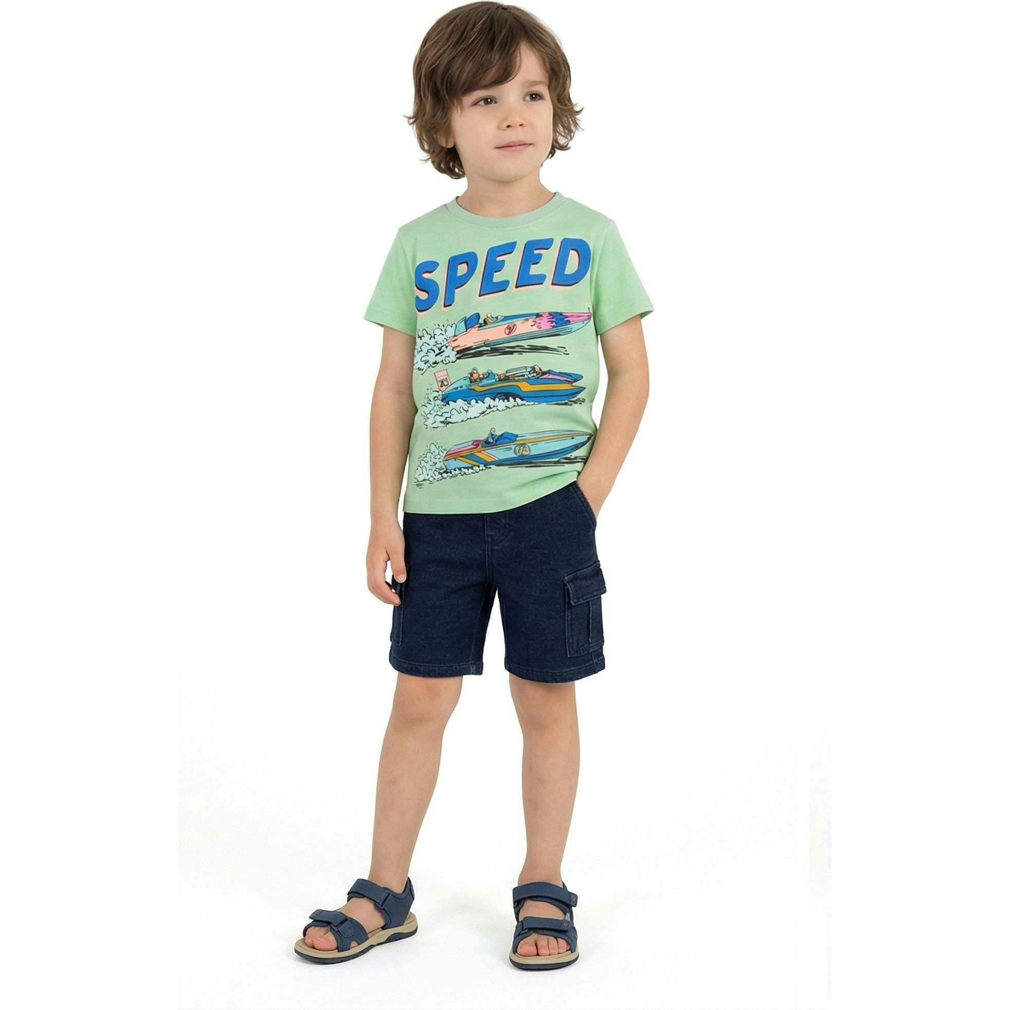 Boys Graphic Tee | Speed Boat