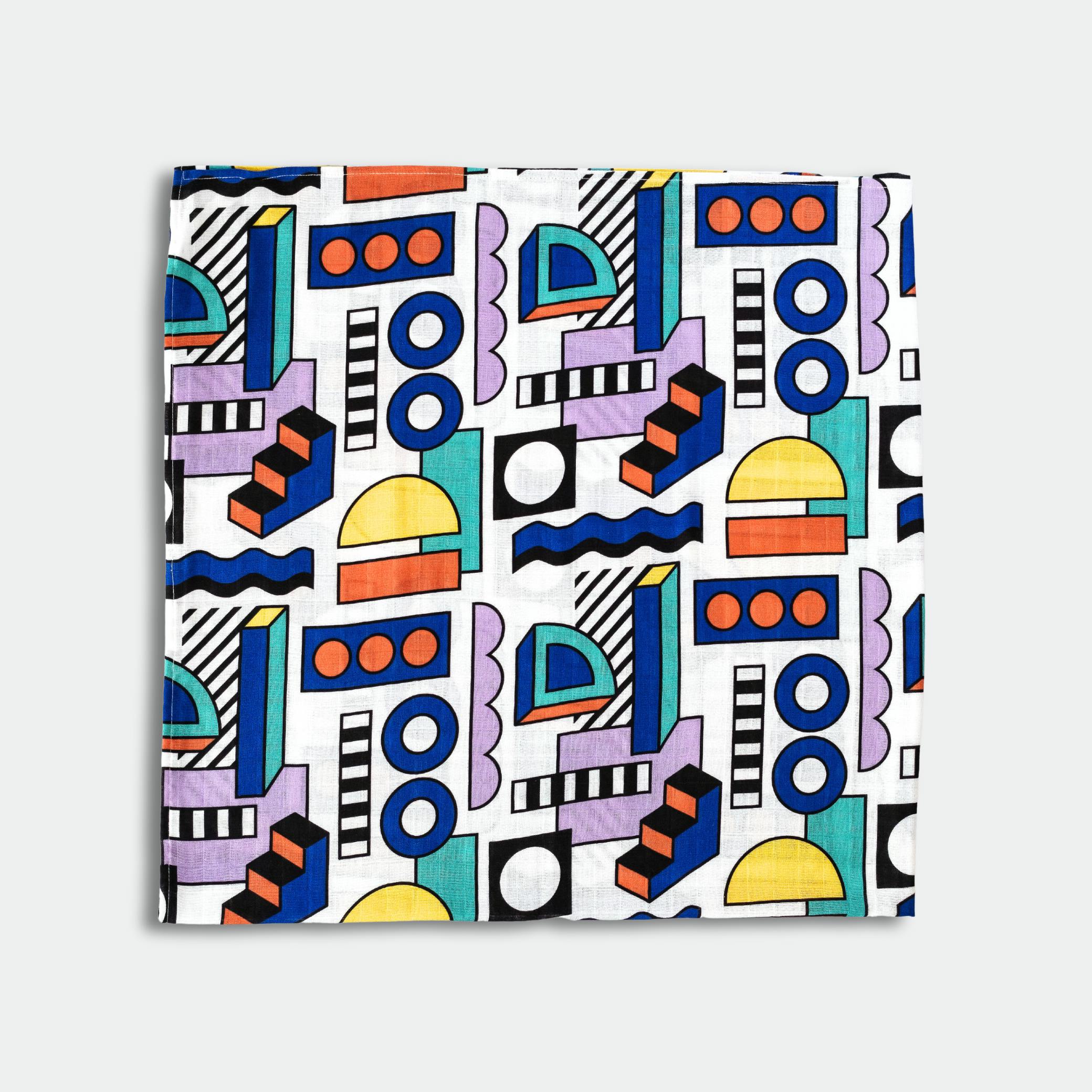 Etta Loves x Walala Studio 'Shapes' Muslin