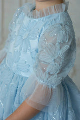 Sky Petal Music Box Dress