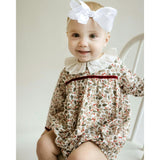 Fall Acorns Bubble Romper
