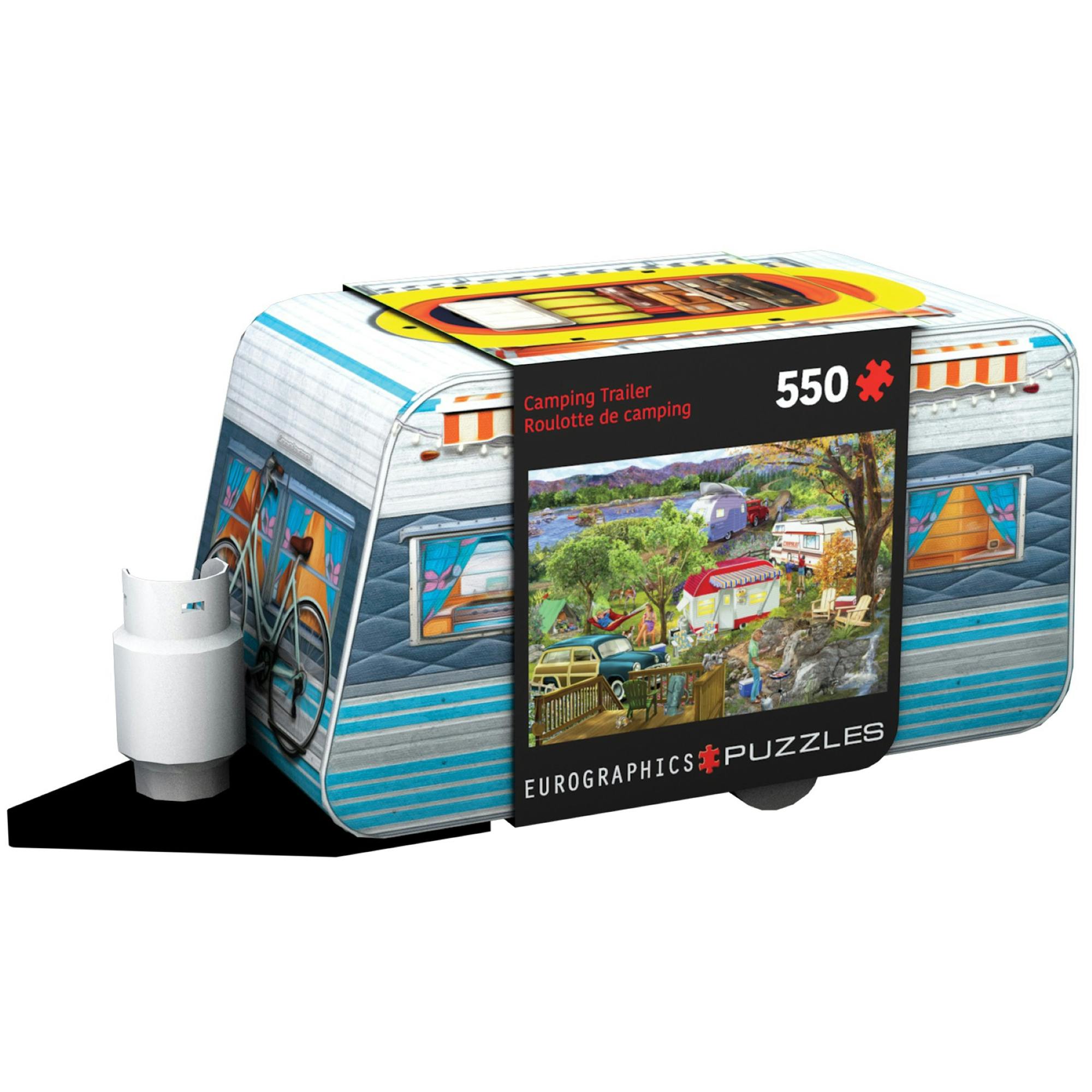 Camping Trailer Tin - 550 PC Puzzle