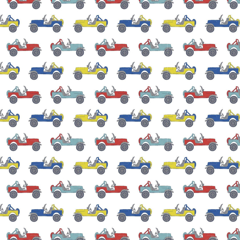 Charles Boys' Short Set - Cruisin Jeeps