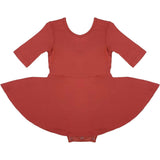 Quarter Sleeve Twirl Dress