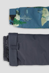 Two Piece Discover Snowsuit Blue Bear Print