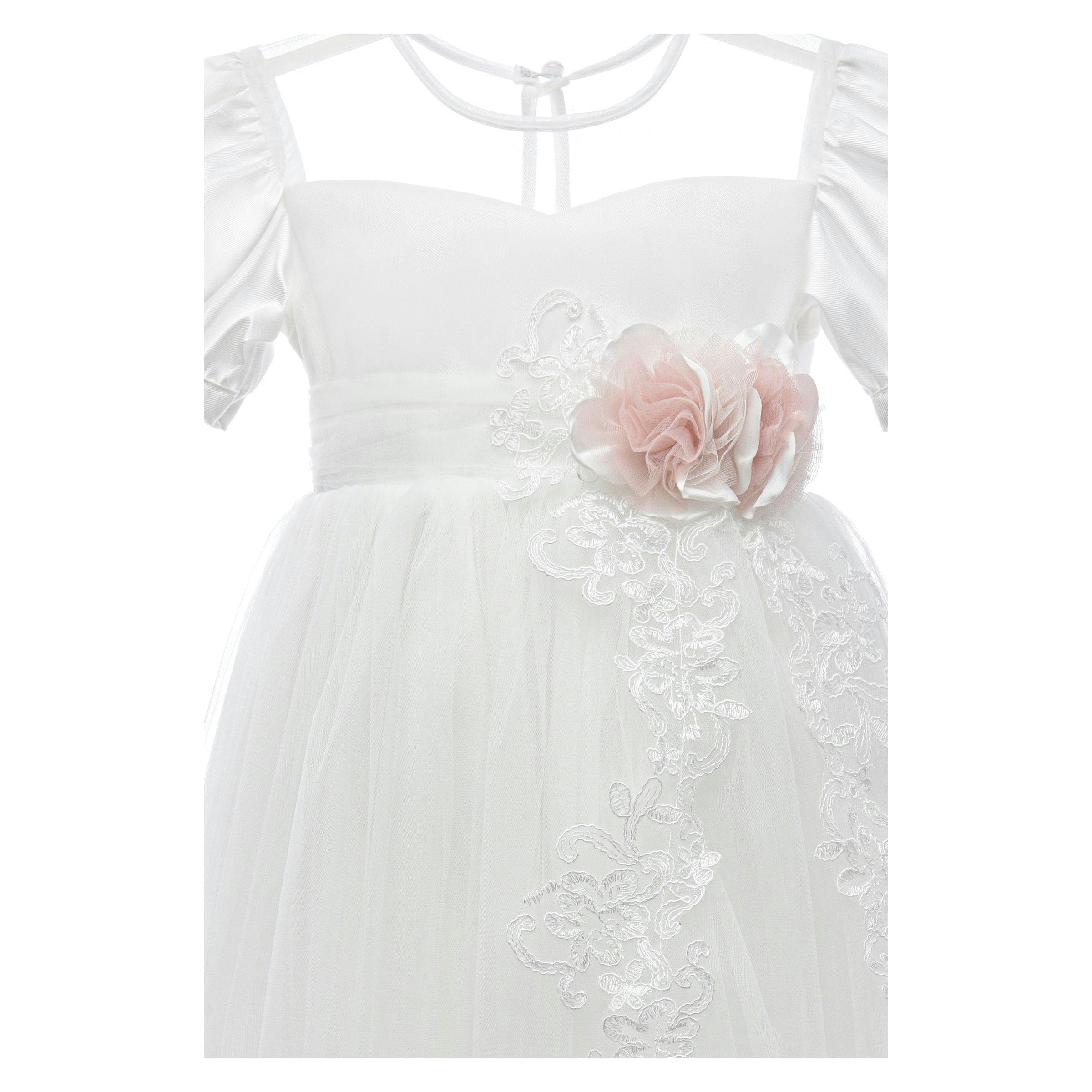 White Florence Lace Dress