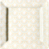 Layered Arabesque Square Platter