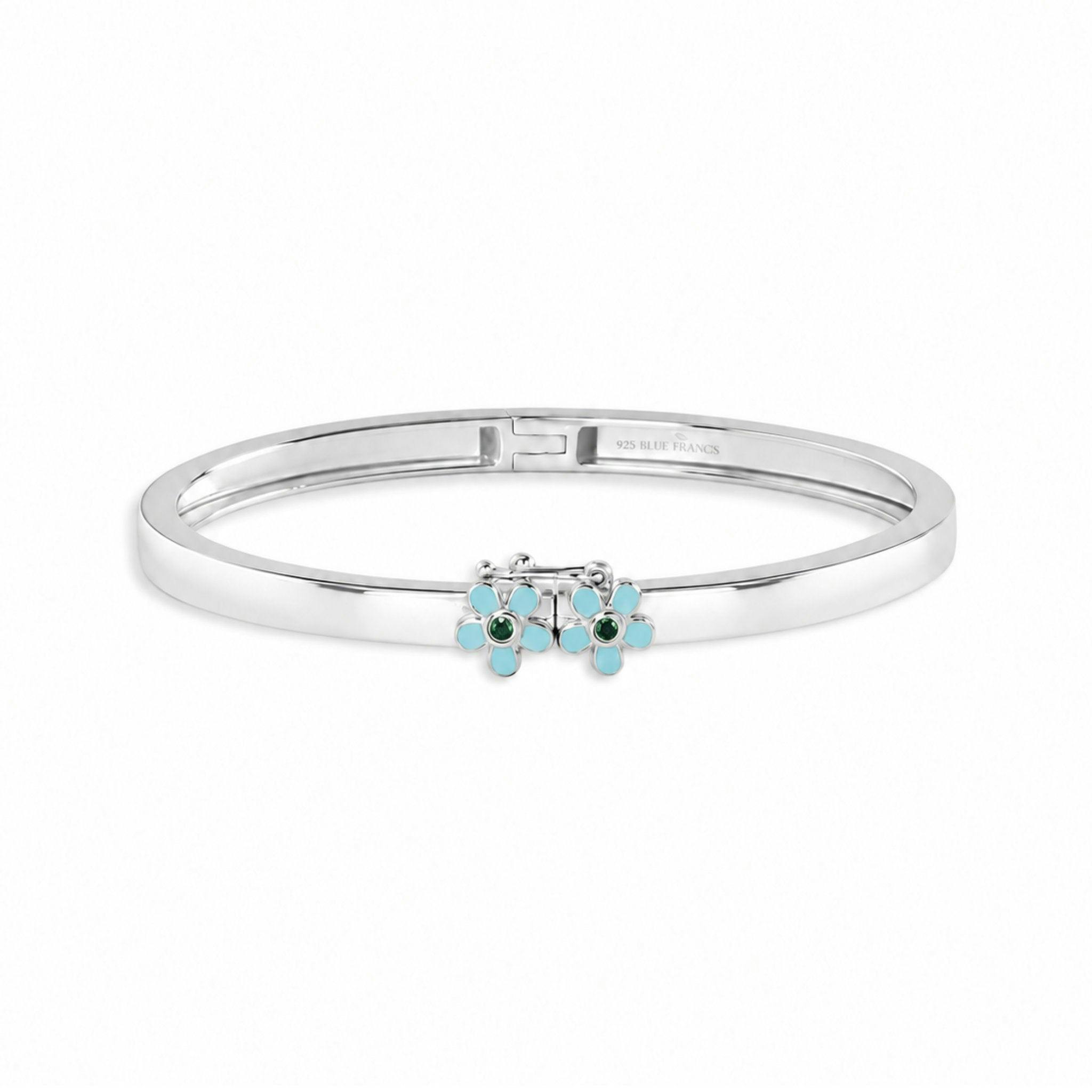Melodie Turquoise Fleur Bangle