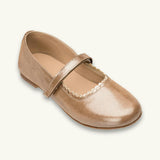 Aria Ballet Flat | Blush Leather