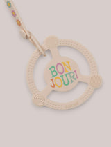 Studio Oh! Silicone Teether Ring With Detachable Clip
