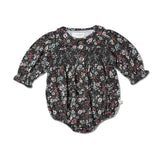 Organic Smocked Bubble Romper
