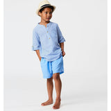 Frankie Seersucker Stripe Resort Shirt