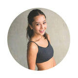 Bleum Petal Padded Reversible Girls Bralette Blush-Dove