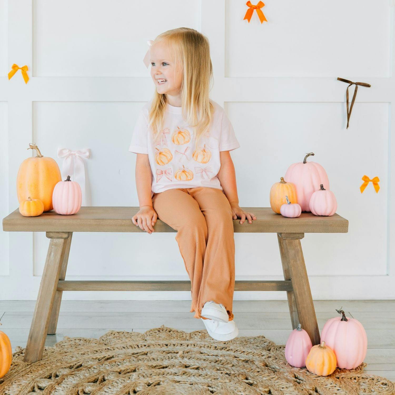 Coquette Pumpkin Short Sleeve T-Shirt