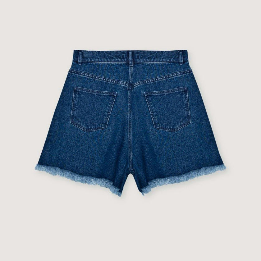 TNS Denim Woman Short Indigo Denim