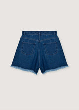 TNS Denim Woman Short Indigo Denim
