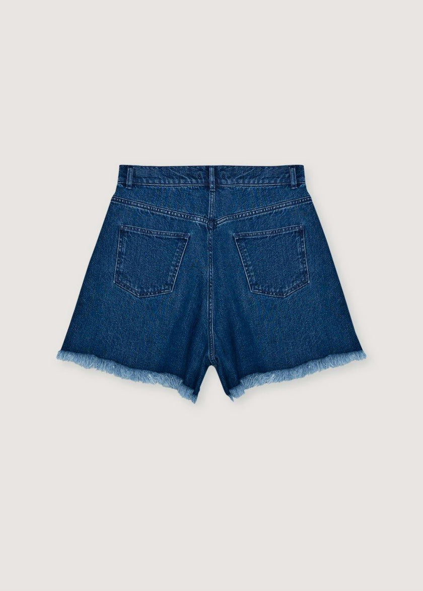 TNS Denim Woman Short Indigo Denim