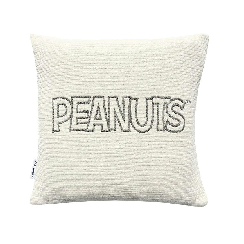 Cushion Cover PEANUTS SUNGLASSES Cotton Black / White 20 x 20in