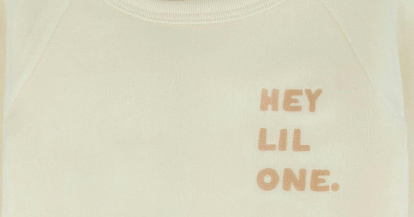 Velour Hey Lil One Footie
