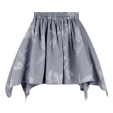 Pale Blue Kenzo Asymmetrical Skirt