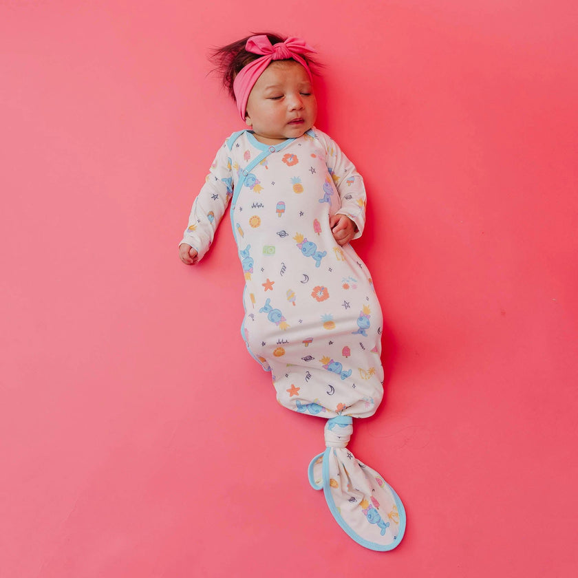 Newborn Knotted Gown - Disney Scrump Dreamsicles