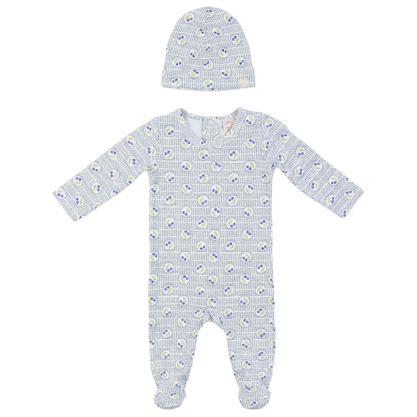 Cherry Print Dotted Onesie