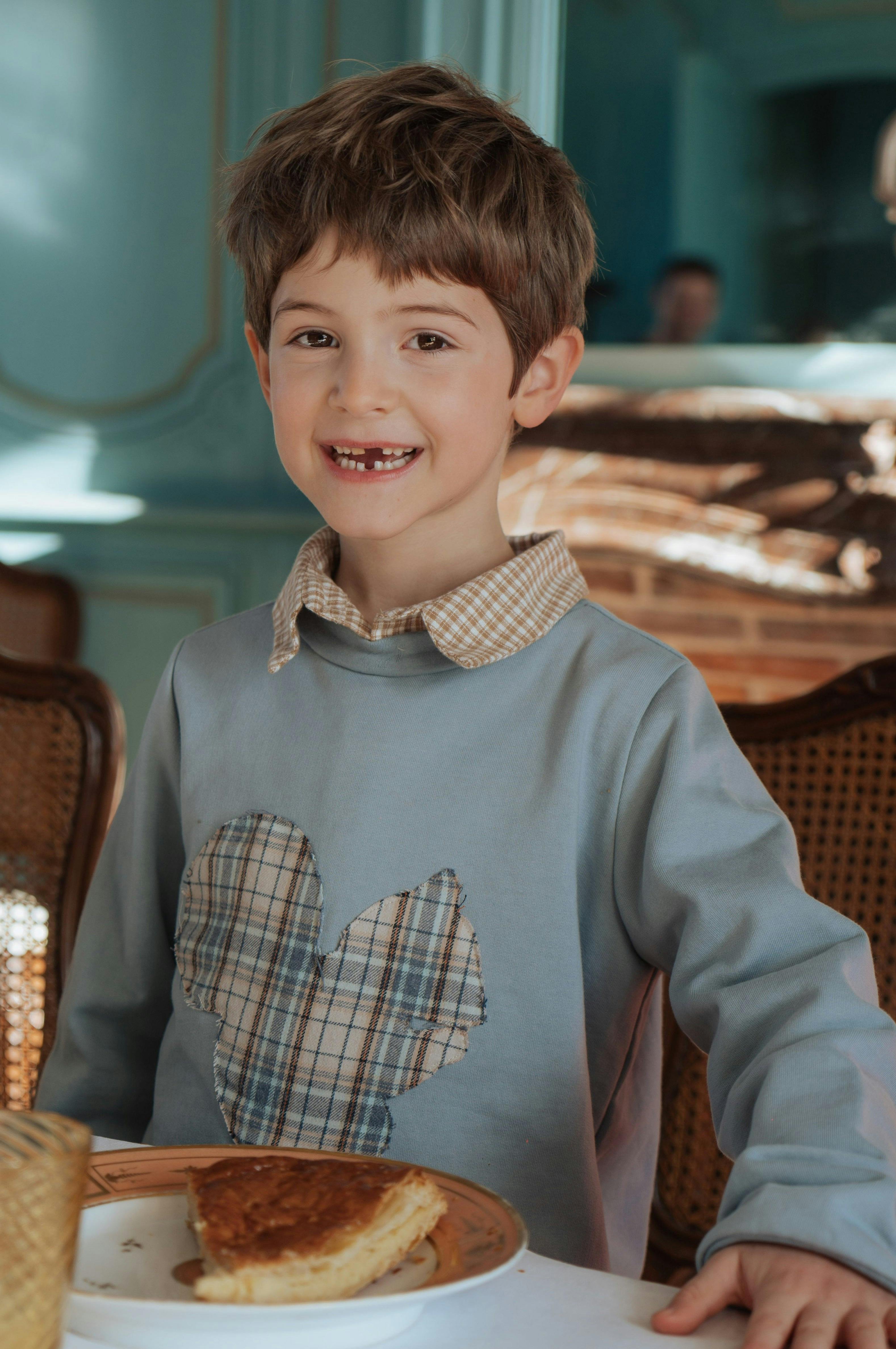 Sweat-shirt écureuil enfant