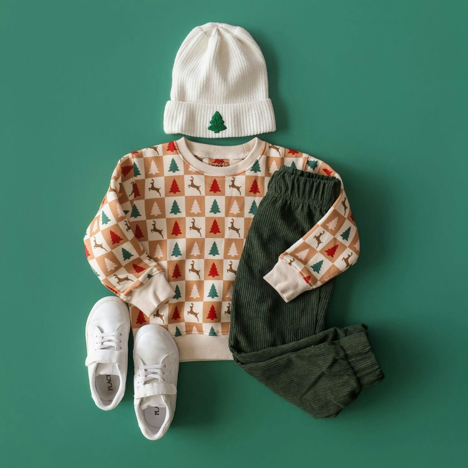 Tree Patch Christmas Beanie