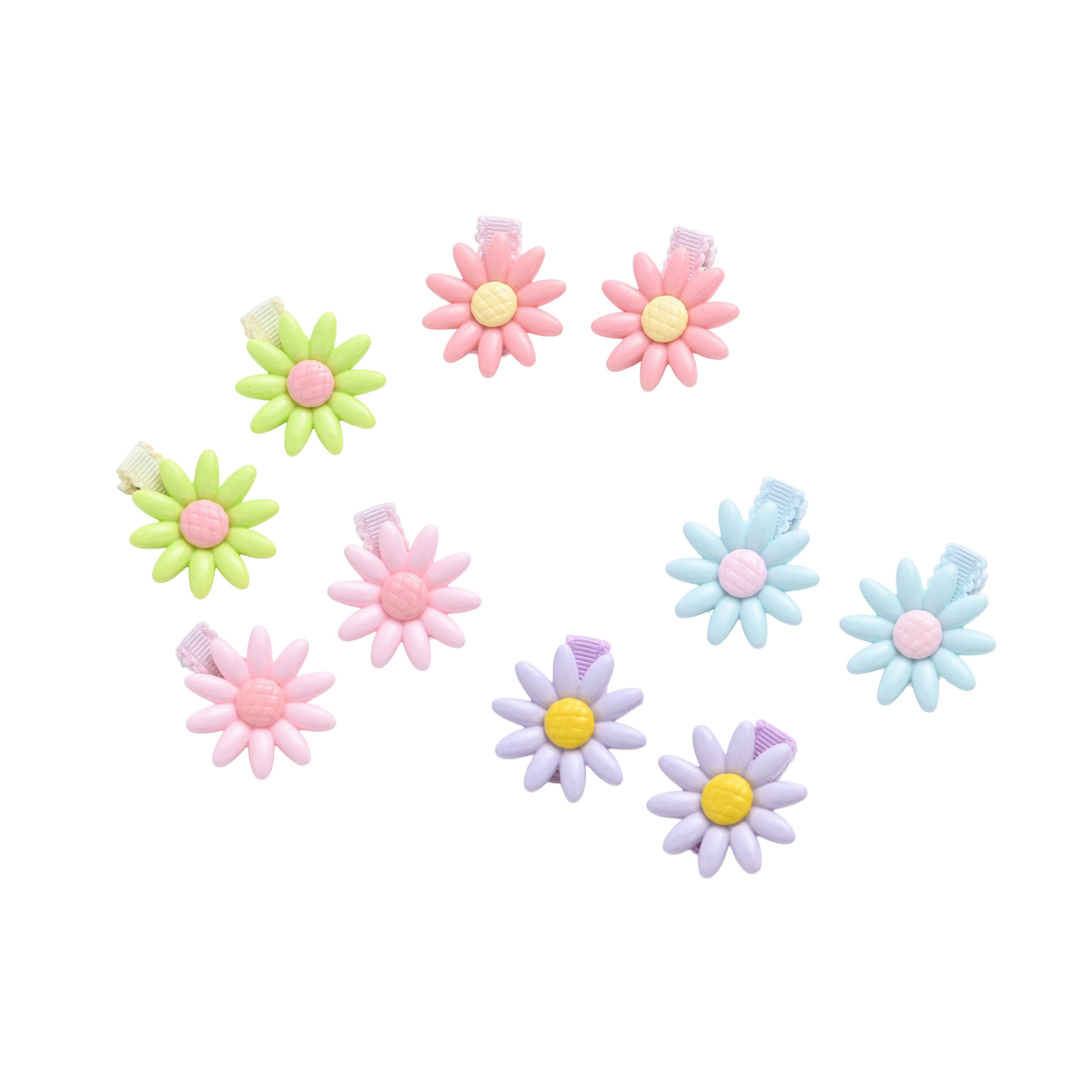 Daisy Hair Clip Set