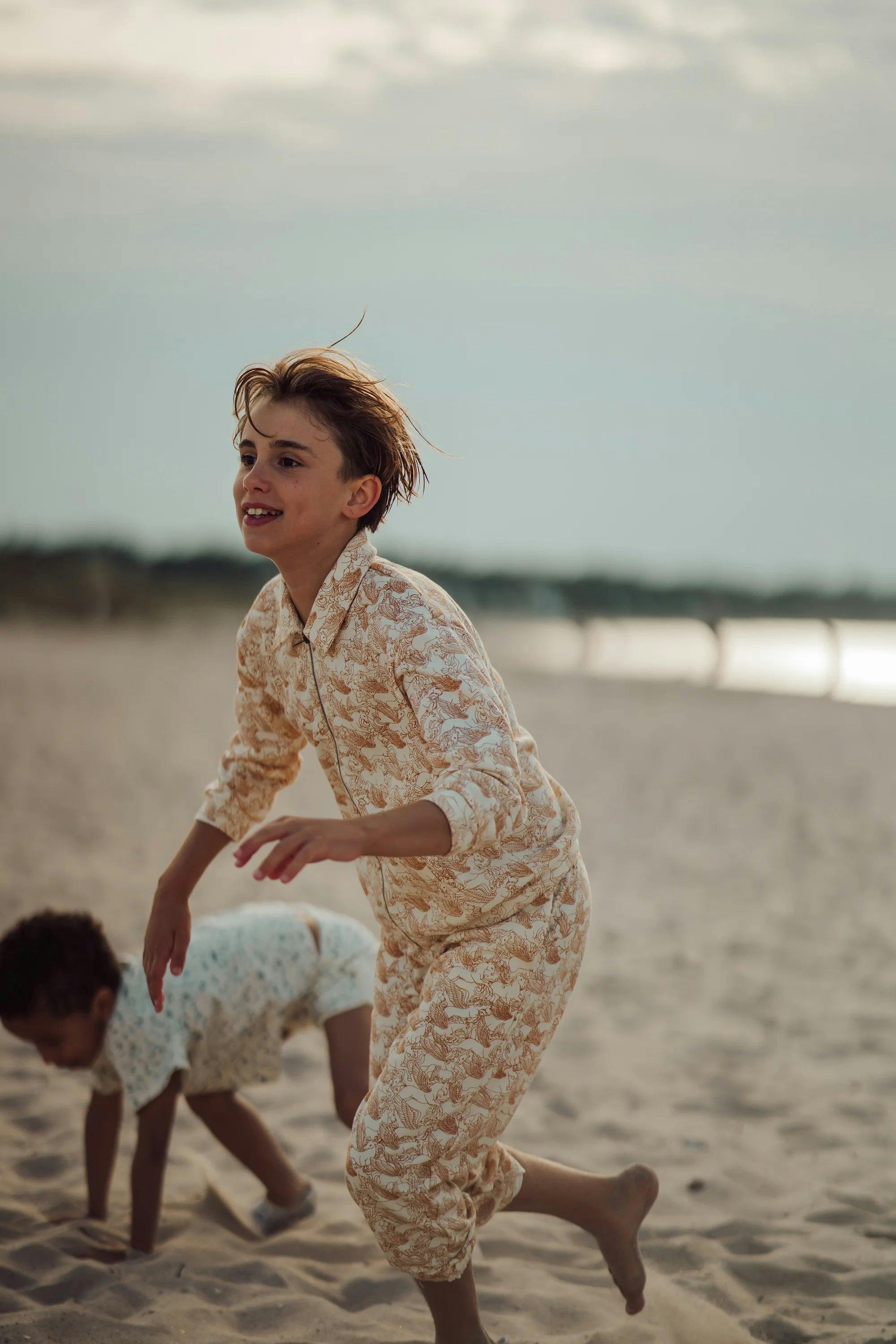 Tracksuit Pants | Organic Cotton Jersey - Pegasus