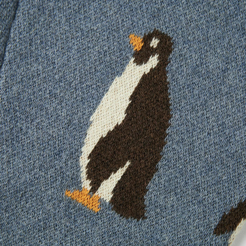 Family Knitted Birdseye Jacquard Sweatpants
