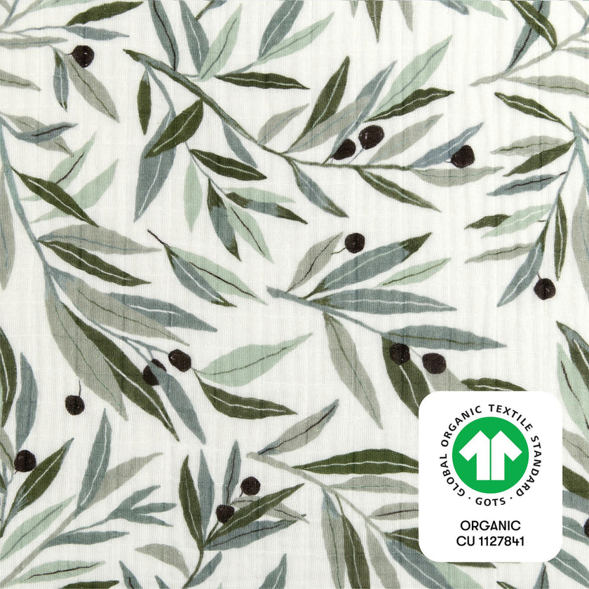 Organic Muslin Cotton Mini Crib Sheet