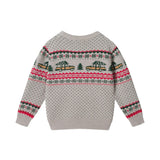 Boys Fair Isle Sweater | Christmas Tree Cars
