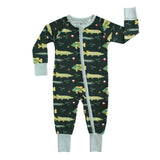 Gone Fishing Bamboo Convertible Footie Romper