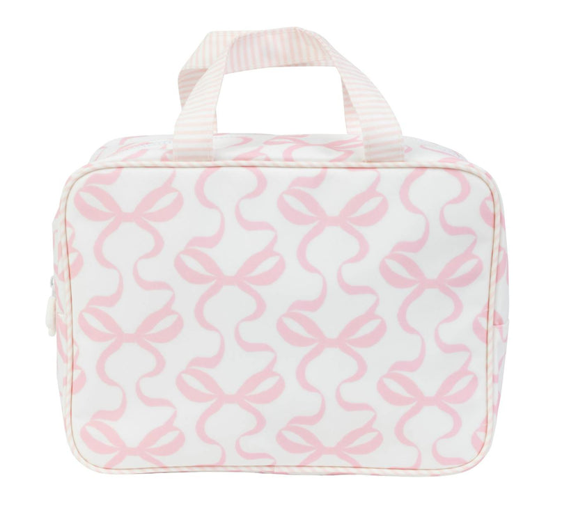 The Take It Tote in Bows on White