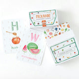 Packadoo Alphabet Cards Foodie Edition