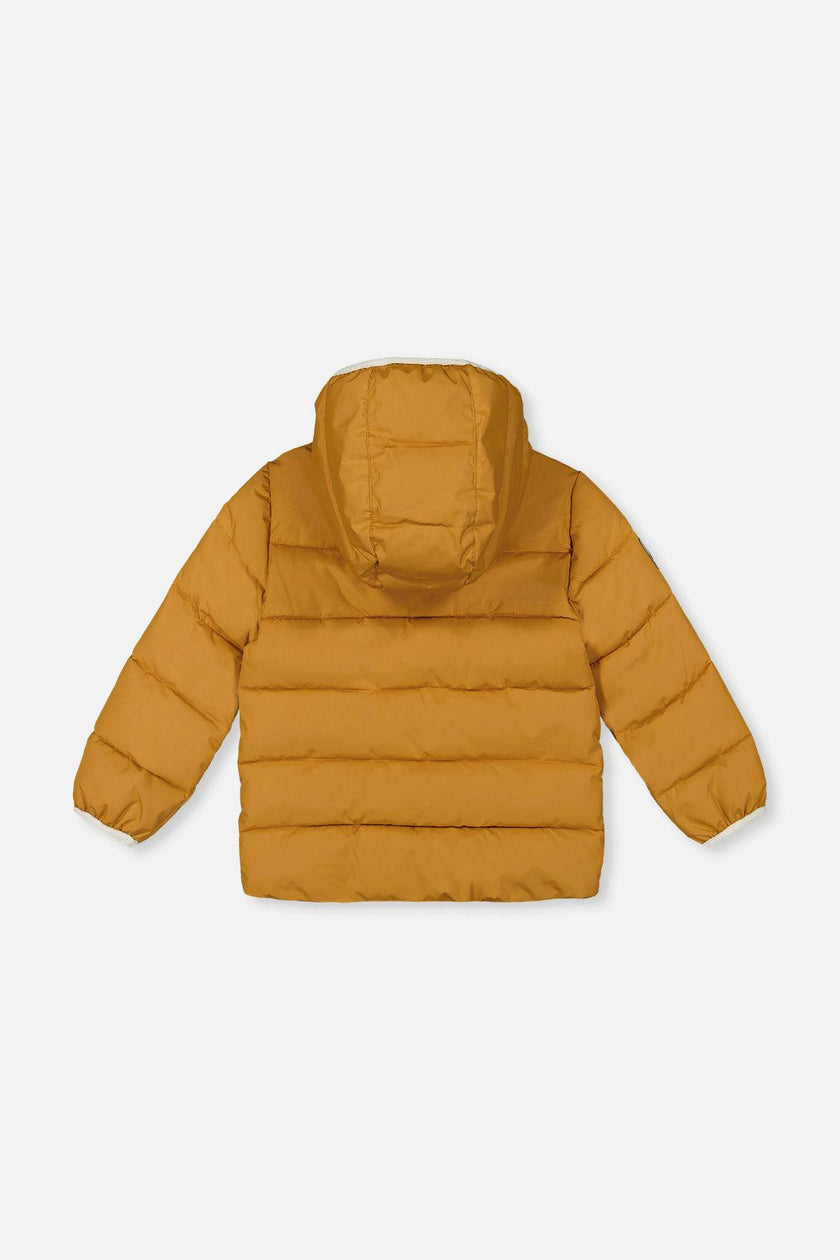 Winter Jacket Adapted For Car Seats Brown Sugar