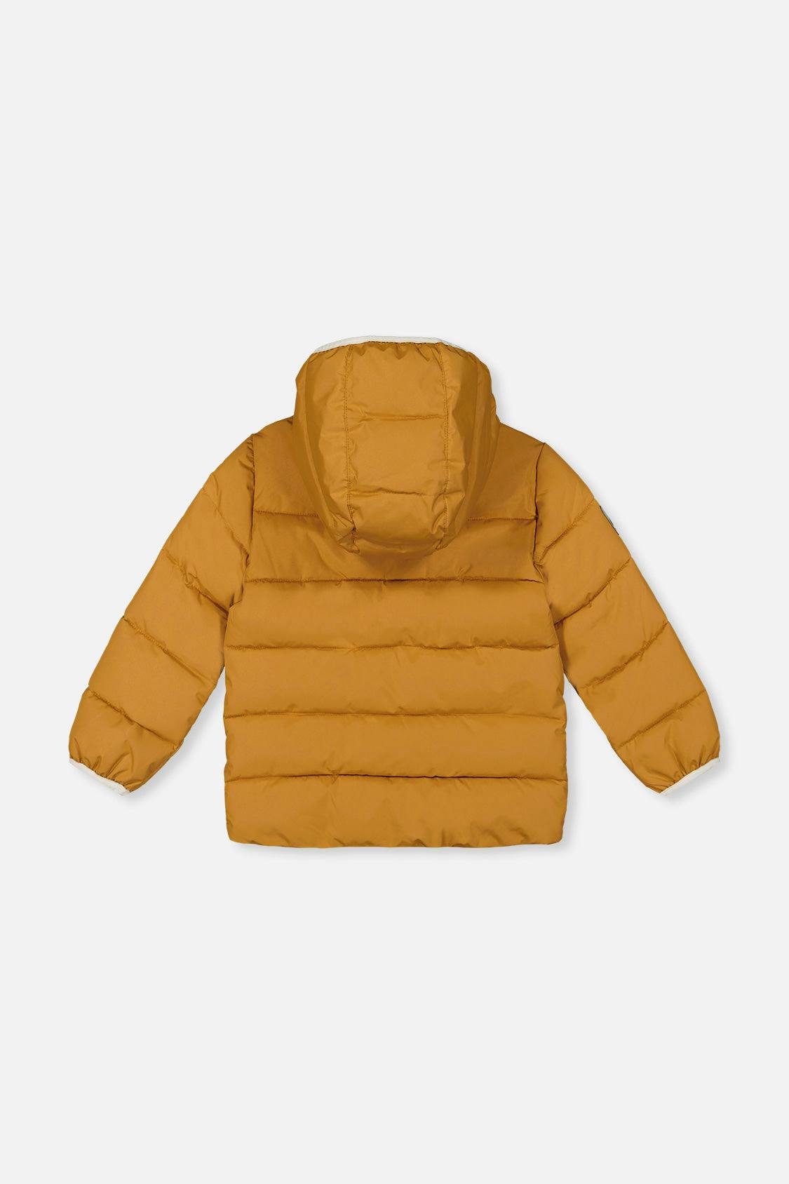 Winter Jacket Adapted For Car Seats Brown Sugar