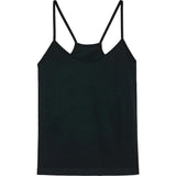 Loren Seamless Waist Length Tank - Black