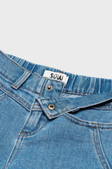 Cotton Denim Short