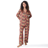 Winter Holly Bagheera - Long PJ Set - Ruby