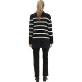 Sarabeth Neck Long Sleeve Maternity Sweater