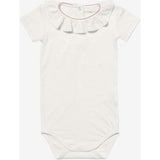 Belle Ruffle One-piece, Rose Piping