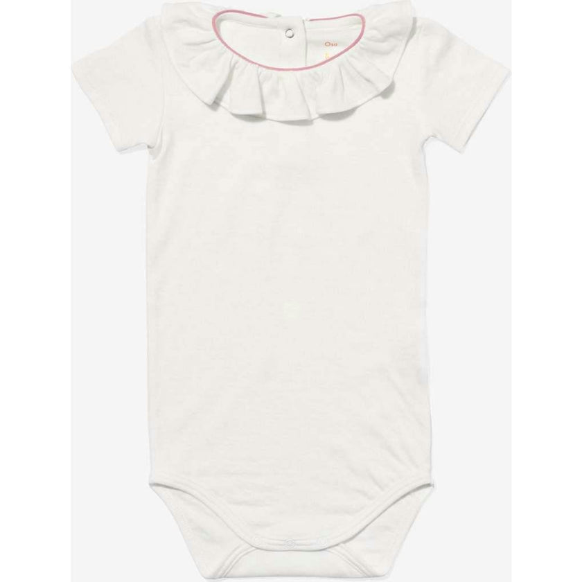 Belle Ruffle One-piece, Rose Piping