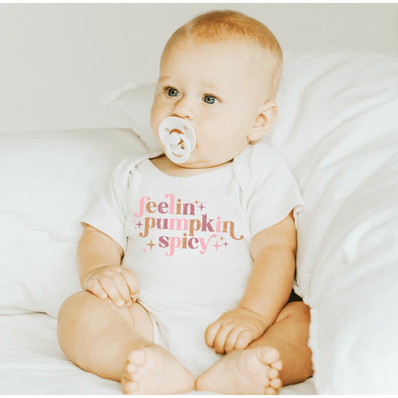 graphic bodysuit | pumpkin spicy