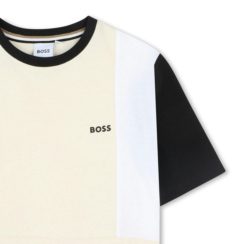 Sand Black Sleeve T-Shirt