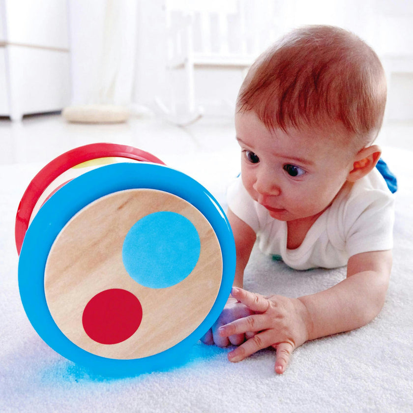 Baby Drum Colorful Rolling Musical Instrument Toy