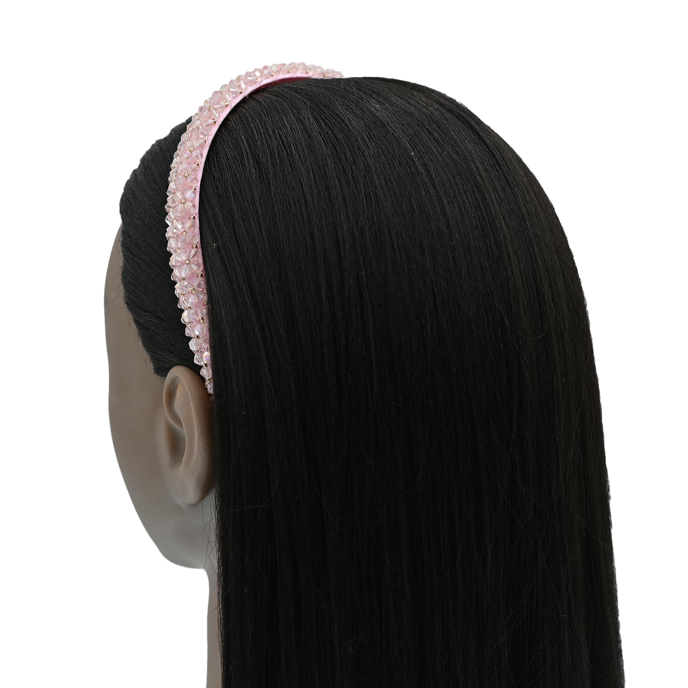 Multicolored Crosscut Gemstone Headband
