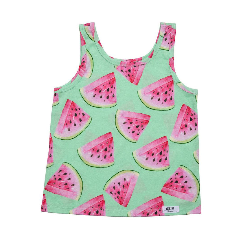 Tank Set in Watermelon