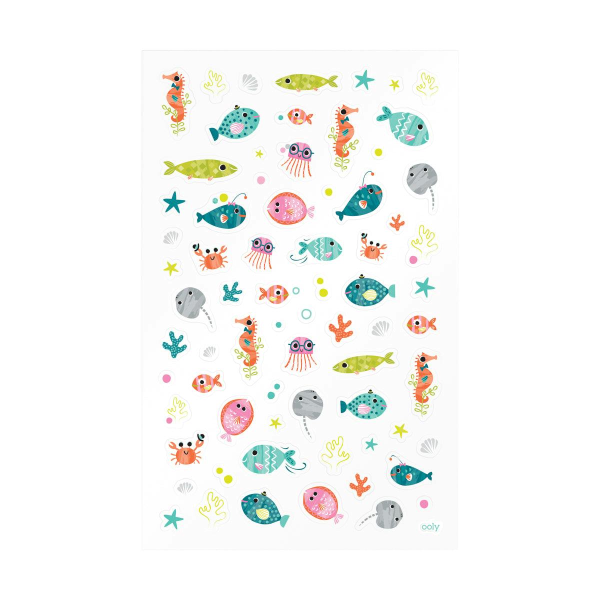 Stickiville Ocean Buddies Stickers - Vinyl