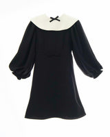Leni dress (black/ivory)